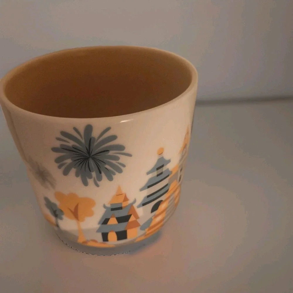 STARBUCKS You Are Here Collection Disney Parks EPCOT Coffee Tea Mug Cup 14 oz